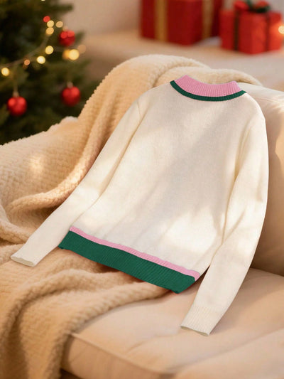 Cardigan Rib Knit Drop Shoulder Unlined