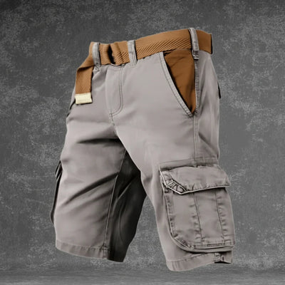 Cargo Shorts Lightweight Breathable Polyester Multiple Pockets