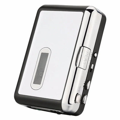 Cassette Tape Converter Real-Time MP3 Digitization USB & Battery Powered