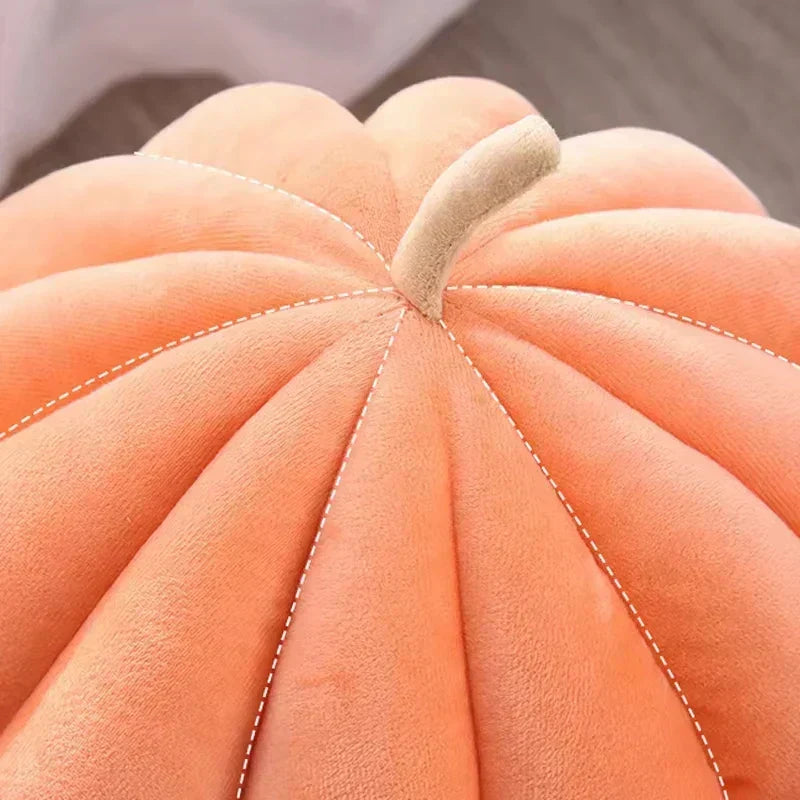 Cat Bed Pumpkin Shape Heat Retaining Washable