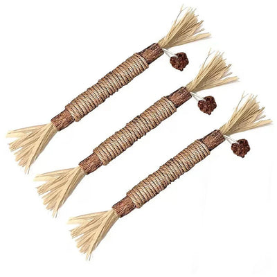Cat Chew Sticks Silvervine & Catnip Tartar Control Set of 3