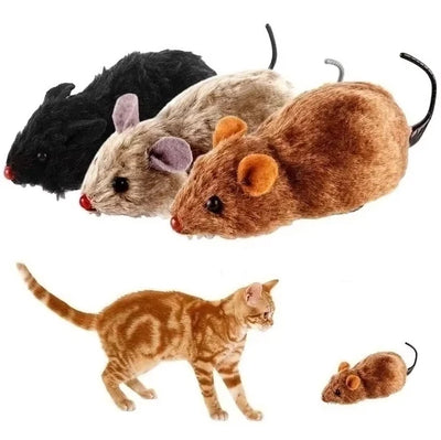 Cat Toy Mouse Automatic Random Motion Battery-Operated