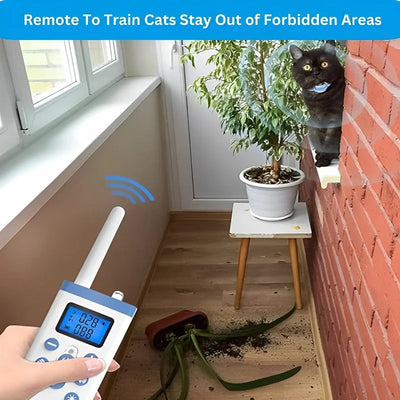Cat Training Collar Meow Detection Rechargeable 20-Day Battery