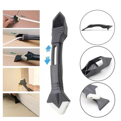 Caulk Removal Tool Stainless Steel Scraper Adjustable Finishing Blade