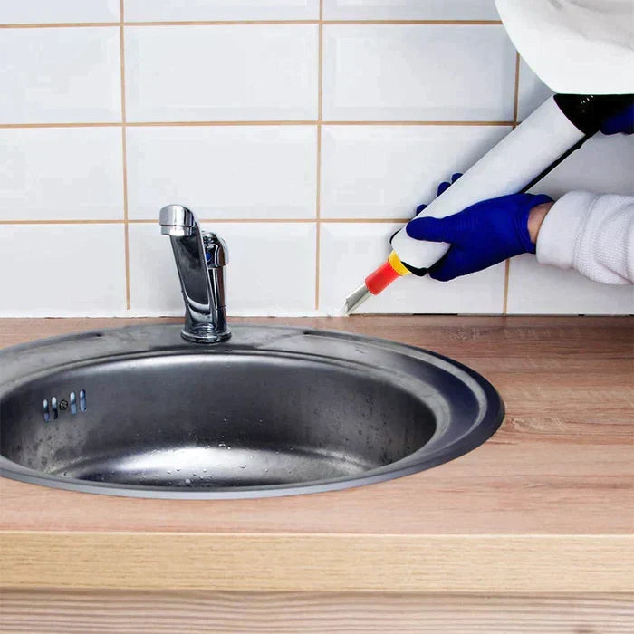 Caulking Gun Hand Lever & Drip-Stop Even Bead