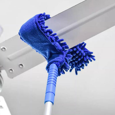Ceiling Fan Duster Extendable Aluminum Pole Bendable Microfiber Head