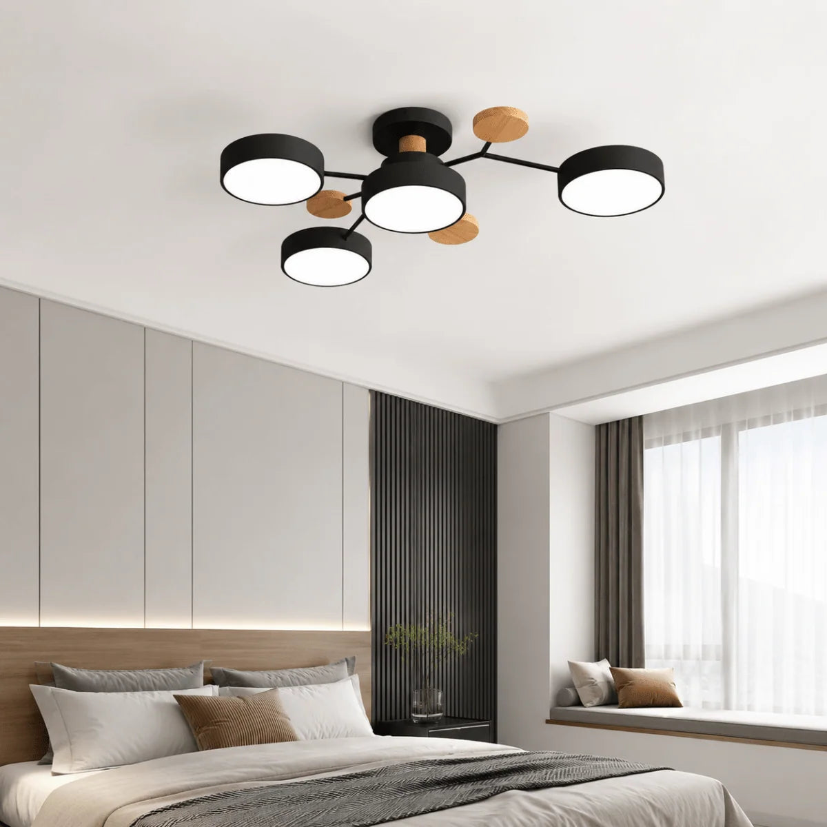 Ceiling Light Round LED Replaceable Elements