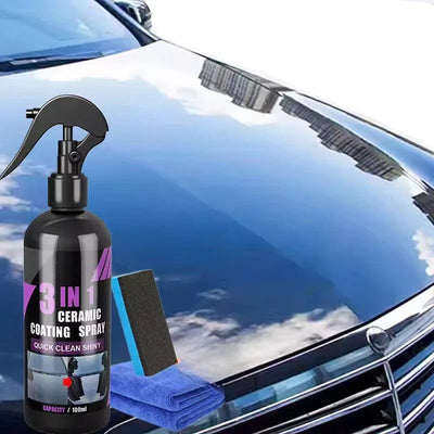 Ceramic Coating Spray Hydrophobic 12-Month Protection