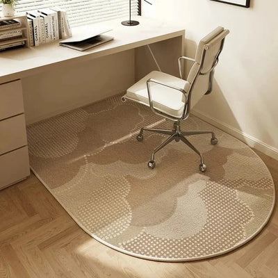 Chair Mat Short-Pile Velour Non-Slip Backing Floor Protector
