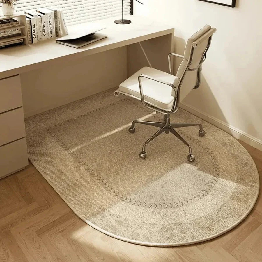 Chair Mat Short-Pile Velour Non-Slip Backing Floor Protector