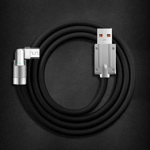Charging Cable 180° Swivel Head Multi-Tip 6A Fast Charging