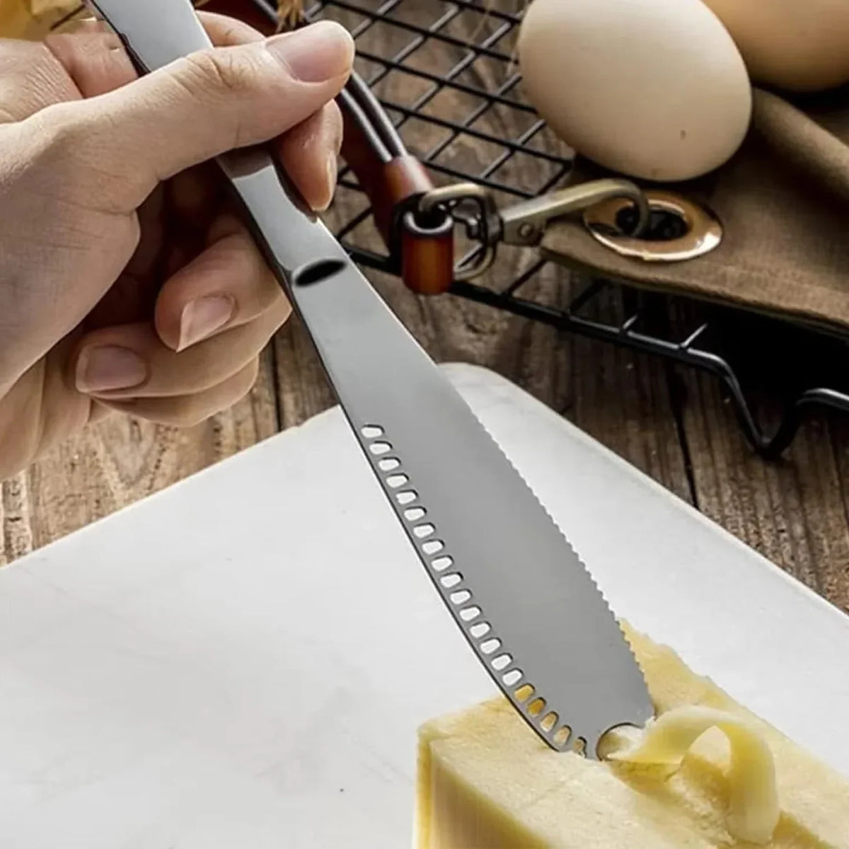 Cheese Slicer Adjustable Thickness Wire Cutting System