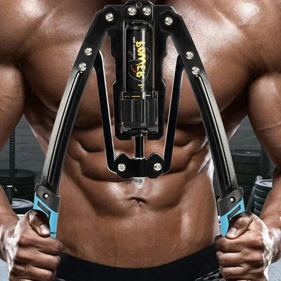Chest Exerciser 20-Level Adjustable Resistance Hydraulic Safety System