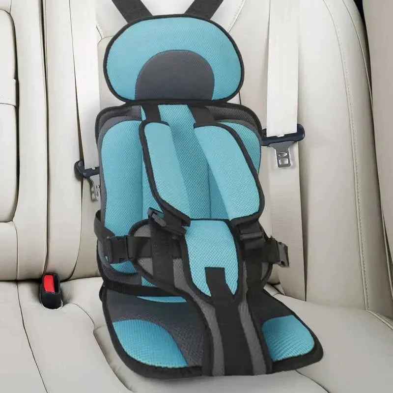 Child Car Booster Seat Integrated Harness Ventilated Non-Slip