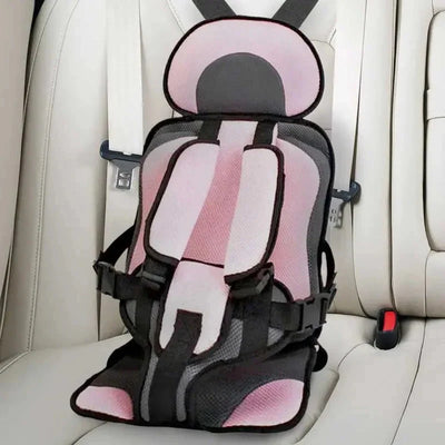 Child Car Booster Seat Integrated Harness Ventilated Non-Slip