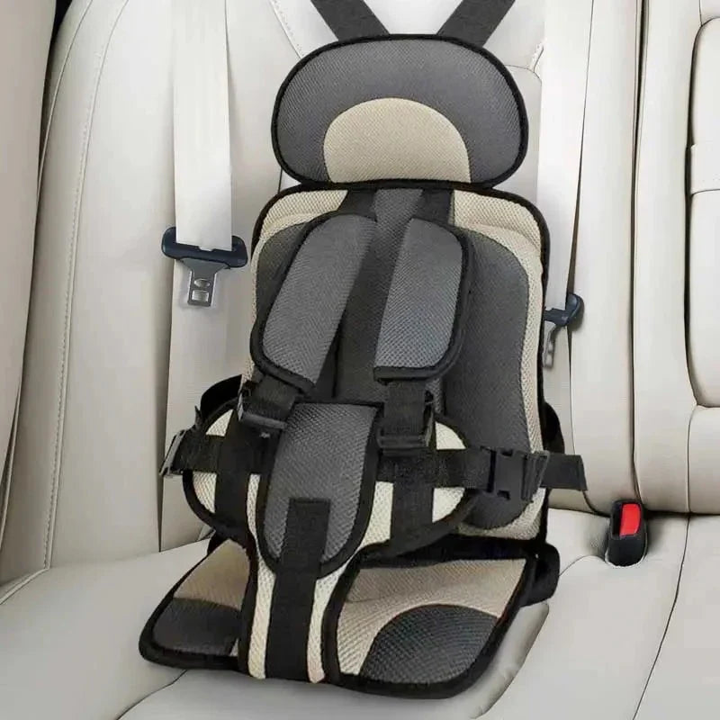 Child Car Booster Seat Integrated Harness Ventilated Non-Slip
