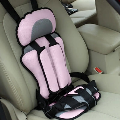 Child Car Seat Adjustable Five-Point Harness Breathable Mesh Travel-Friendly