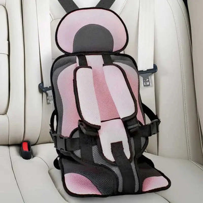Child Car Seat Adjustable Harness Breathable Padding & Removable Cover