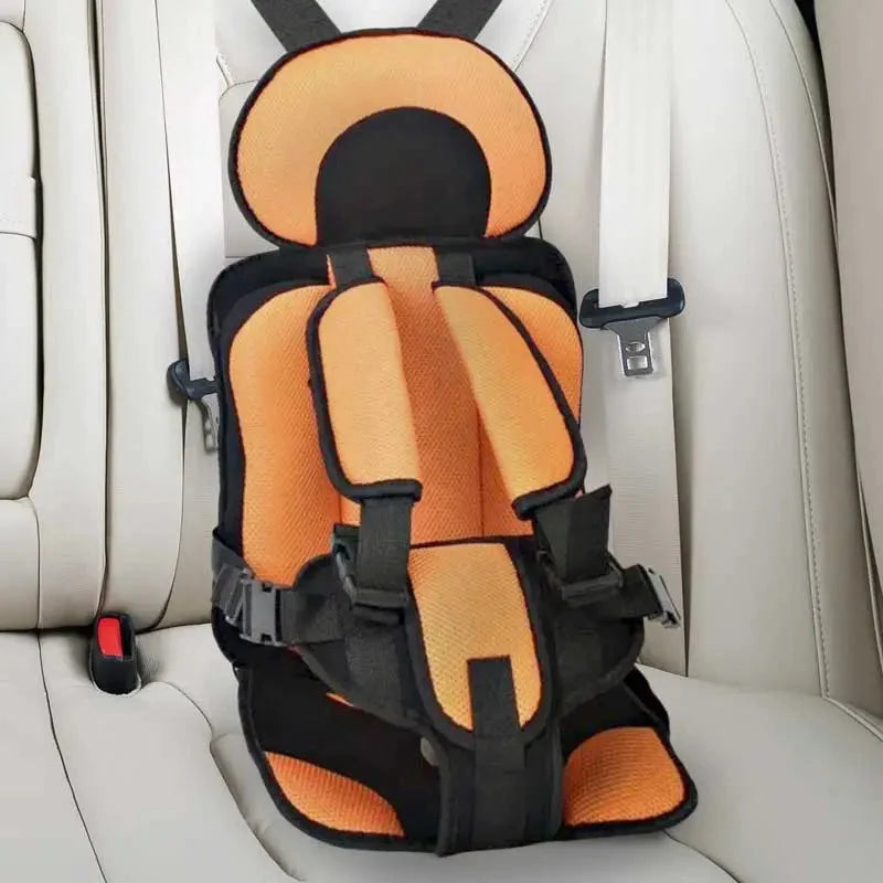 Child Car Seat Adjustable Harness Breathable Padding & Removable Cover