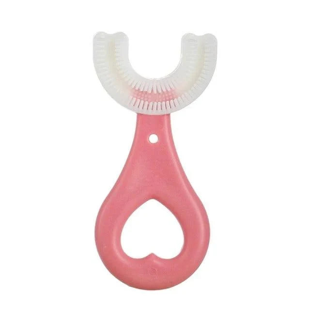 Children's Toothbrush U-Shaped 360-Degree Non-Slip Handle