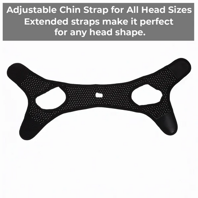 Chin Strap Adjustable Breathable Washable Reusable