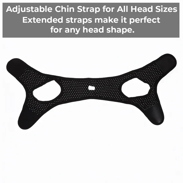 Chin Strap Adjustable Breathable Washable Reusable