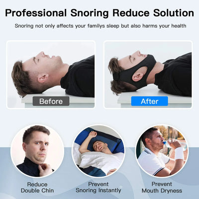 Chin Strap Adjustable Fit Breathable & Discreet