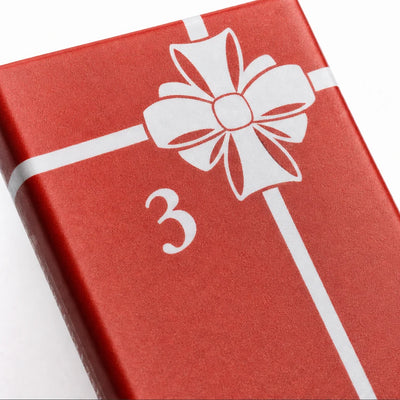 Christmas Advent Calendar 24 Miniature Book Ornaments Ready to Hang