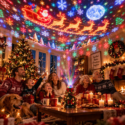 Christmas Projector Light Remote Control 15+ Designs