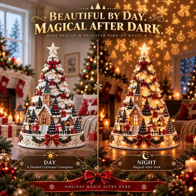 Christmas Village Illuminated Wall & Ceiling Projection