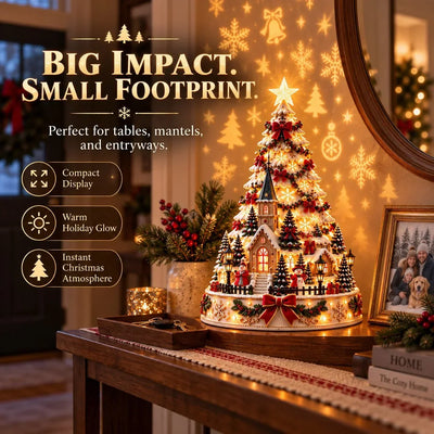 Christmas Village Illuminated Wall & Ceiling Projection