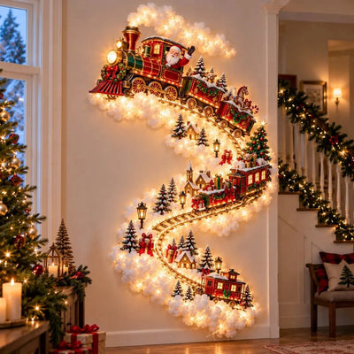 Christmas Wall Decoration Illuminated Light Trail 5 Designs