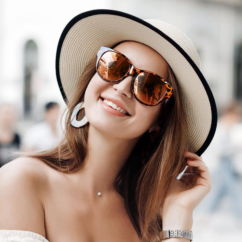 Clip-Over Sunglasses Polarized UV Protection Fits Over Glasses