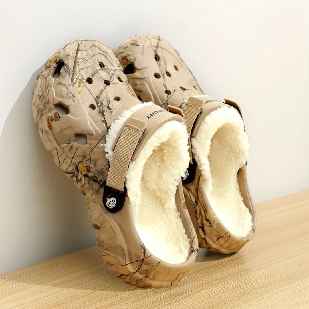 Clogs Fleece-Lined Slip-On & Non-Slip