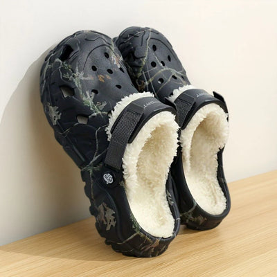 Clogs Fleece-Lined Slip-On & Non-Slip