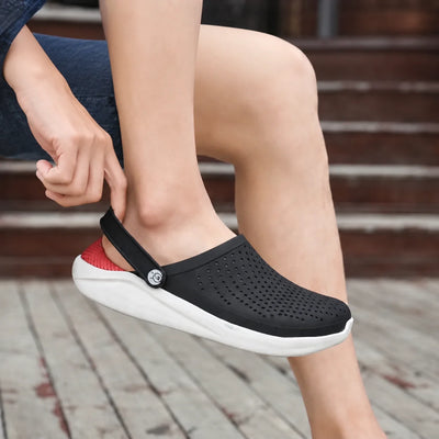 Clogs Slip-On Ergonomic Footbed Slip-Resistant Sole