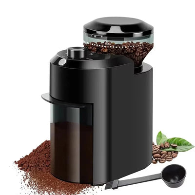 Coffee Grinder Adjustable Burr 28 Grind Settings Quiet Operation