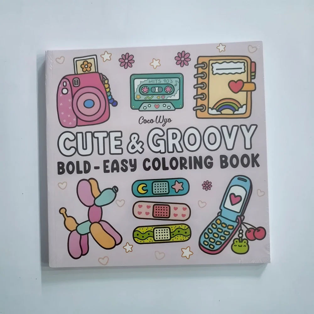 Coloring Book Halloween Cozy Scenes Thick Single Sided Paper