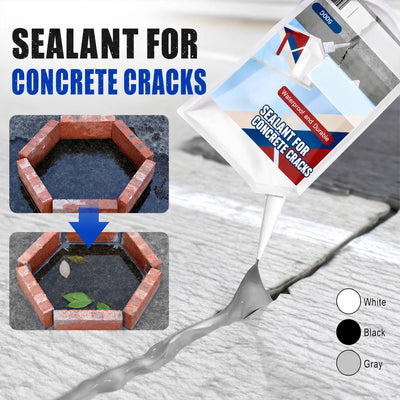 Concrete Crack Sealant Waterproof & Flexible UV-Resistant