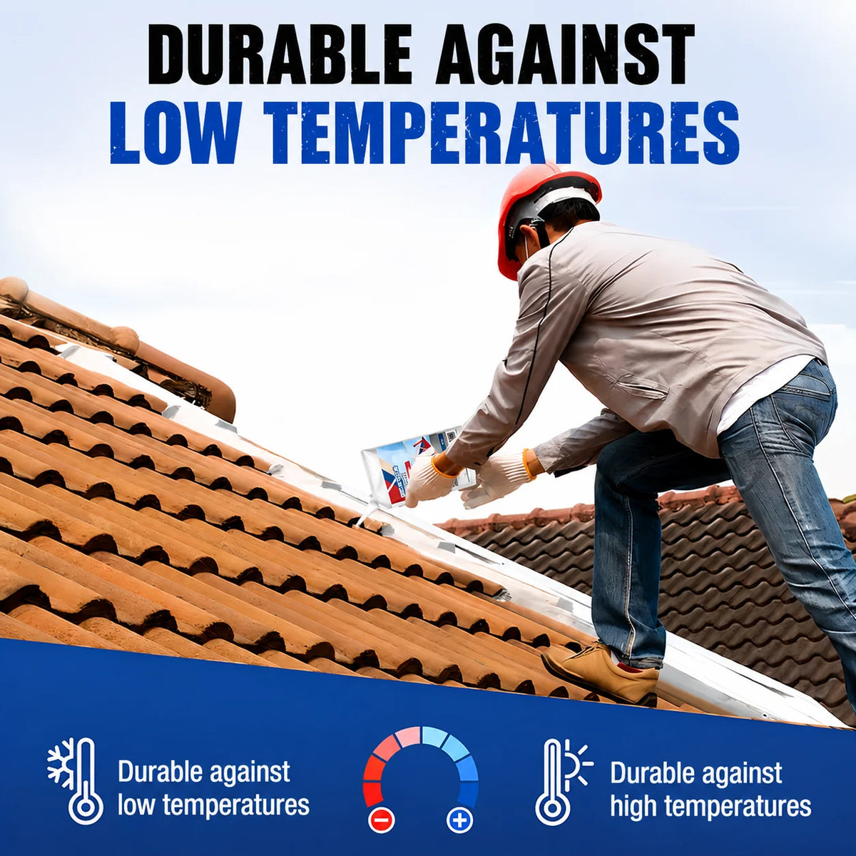 Concrete Crack Sealant Waterproof & Flexible UV-Resistant