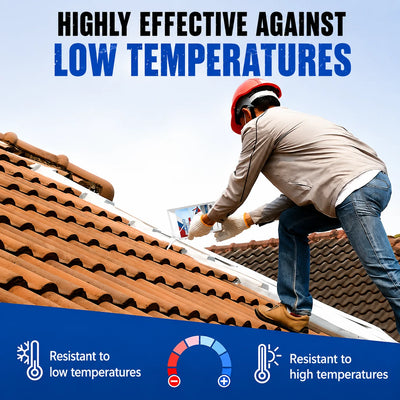 Concrete & Masonry Crack Sealant Waterproof Flows Into Cracks