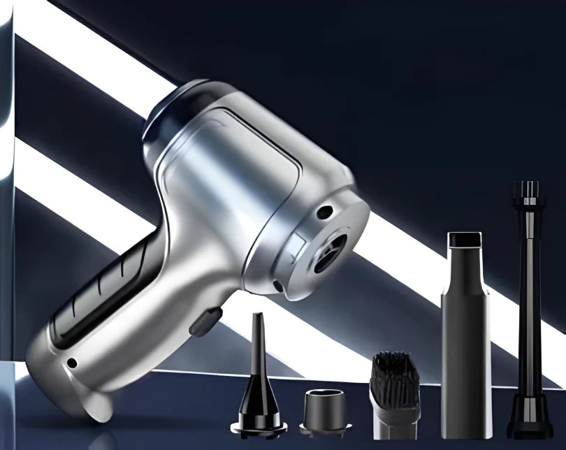 Cordless Car Vacuum Brushless Motor Six Attachments