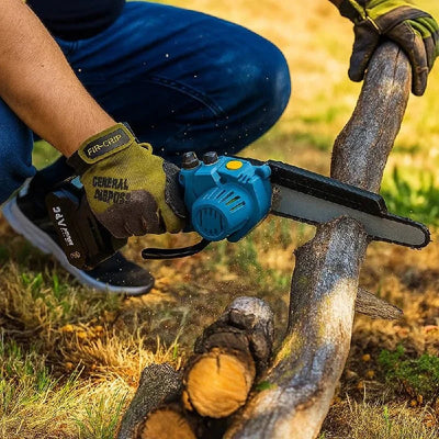 Cordless Electric Chainsaw Lightweight 30-Minute Runtime 1000W Motor