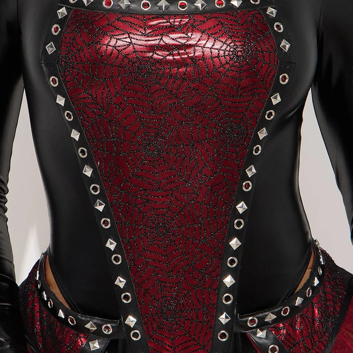 Costume Vampire Queen Five-Piece Stretch Polyester