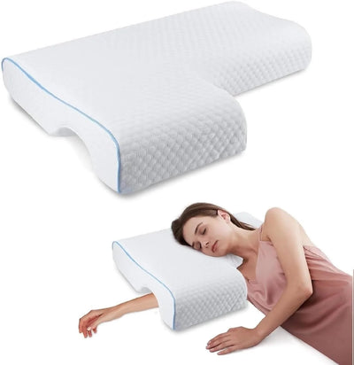 Couple Pillow L-Shaped Arm Tunnel Memory Foam