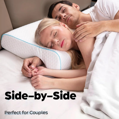 Couple Pillow L-Shaped Arm Tunnel Memory Foam