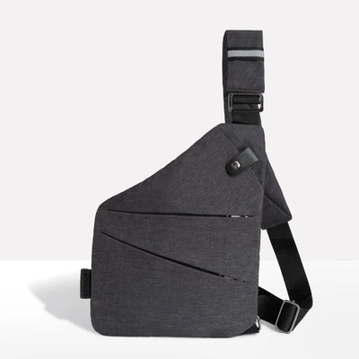 Crossbody Bag RFID-Blocking Cut-Resistant Strap Water-Repellent Fabric