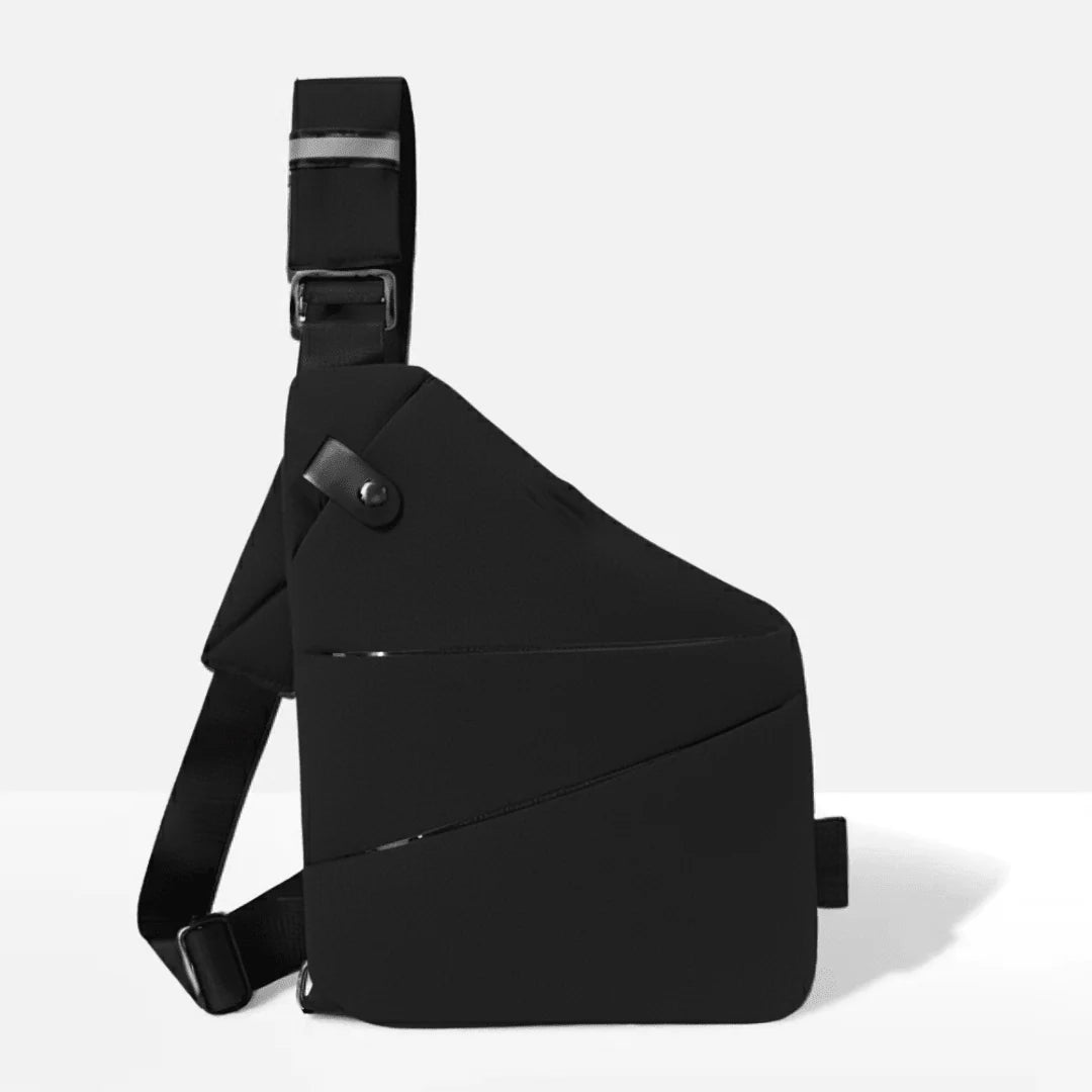 Crossbody Bag RFID-Blocking Cut-Resistant Strap Water-Repellent Fabric