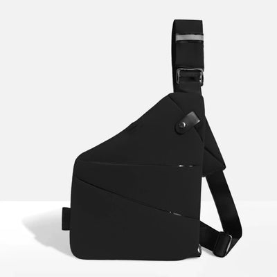 Crossbody Bag RFID-Blocking Cut-Resistant Strap Water-Repellent Fabric