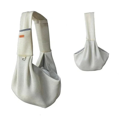 Crossbody Dog Sling Adjustable Strap & Safety Clip